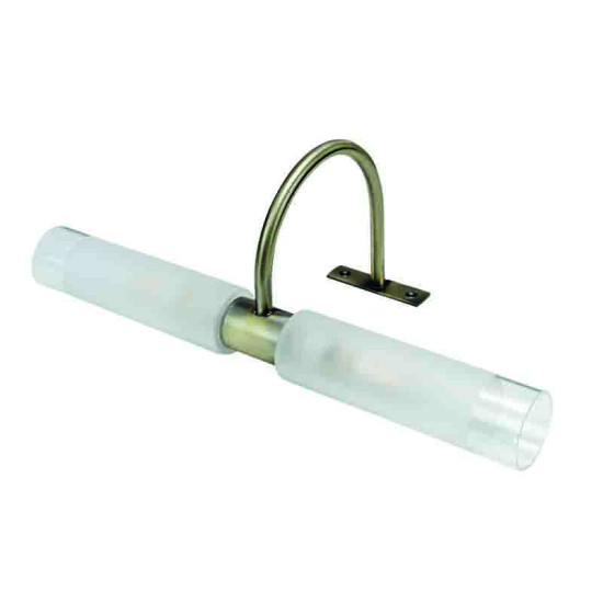 InLight Επιτοίχιο φωτιστικό από οξυντέ μέταλλο και αμμοβολή γυαλί (1046-Οξυντέ) 