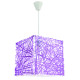 InLight Κρεμαστό φωτιστικό από μοβ plexiglass (4339-Μοβ) 