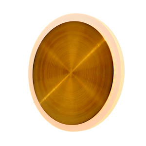 InLight Επιτοίχιο φωτιστικό από αλουμίνιο σε χρυσή ματ απόχρωση (43401-GL)